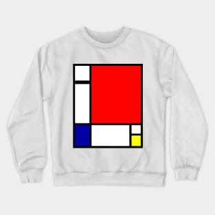 Mondrian Golden Ratio Minimalism Crewneck Sweatshirt